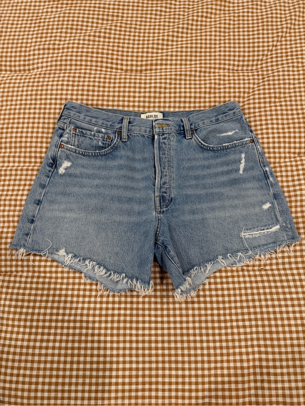 AGOLDE Parker Long Shorts